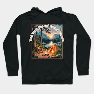 Camping By The Lake Hoodie